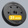 Obciążenie bitumiczne zestaw 30kg ( 8x1.25kg + 4x2.5kg + 2x5kg ), otwór 31mm,  REBEL ACTIVE