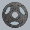Obciążenie żeliwne olimpijskie zestaw 4x2.5kg, otwór 51mm, talerz z uchwytami, REBEL ACTIVE
