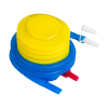 Półpiłka do balansowania, trener równowagi 46cm + pompka, REBEL ACTIVE
