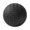 Mała piłka lekarska do ćwiczeń rehabilitacyjna Slam Ball 23cm 5kg, REBEL ACTIVE