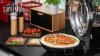 Piec do pizzy TEESA SUPREME, 1200 W, 32 cm , okienko , wyjmowany kamień