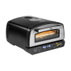 Piec do pizzy SUPREME ELITE 2200 W, 450 stopni, dwie grzałki, okno, LED, 33 cm, różna programy pieczenia