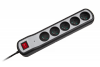 Listwa zasilająca Rebel 5 gniazd z przełącznikiem (3m, 3x1,5mm)
