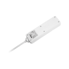 Przedłużacz biały Rebel 3 gniazda , kabel 3m (3x1,5mm) z przełącznikiem