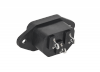 Wtyk AC 3PIN montaż.komputerowy Cabletech