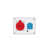 Rozdzielnica budowlana 1x32/5, 1x250V R-BOX 190 B.1215 Pawbol