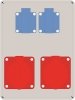 Rozdzielnica budowlana ELO 32/5 + 16/5*3x10A + 2x230V*2x10A IP44 E911321652 ELS