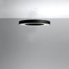 Żyrandol SATURNO SLIM 90 czarny