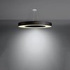 Żyrandol SATURNO SLIM 90 czarny