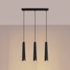 Lampa wisząca PRYSM 3L czarna