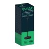Lampka Biurkowa Nocna V-TAC 3W LED 29cm Ładowanie USB Ściemnianie Czarna VT-1073 3000K-6000K 130lm