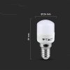 Żarówka LED V-TAC 2W E14 ST26 VT-202 3000K 180lm 5 Lat Gwarancji