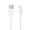 Przewód USB V-TAC Typ C 1M Biały Seria Srebrna VT-5322