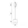 Lampka biurkowa LED LUSIA 5W biała LED2B