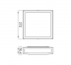 Oprawa Eris LED D.31100CM-BN-13W Pawbol