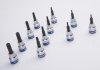 ZESTAW NASADEK 3/8 TORX Z OTWOREM 11cz. T8 - T50, SZYNA, King Tony