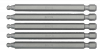 Bit 1/4 do śrub imbusowych z kulką 3x89 mm, 2 szt. BAHCO