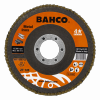 Tarcza lamelkowa wypukła P120, 115 mm, Zirconium/Korund BAHCO (20 szt.)