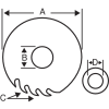 Piła tarczowa 250mm 60Z BAHCO
