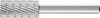 Frez trzpieniowy HSS, cylindryczny, A 0820ST 3 6mm 8x20mm Pferd
