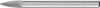 Maly frez trzpie.ze stop.tward.luk.ostry0613 5 3mm6x13mm Pferd