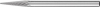Maly frez trzpie.ze stop.tward.stoz.ost.0307 5 3mm3x7mm Pferd