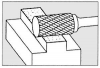 Maly frez trzpie.ze stop.tward.cylindr.0613 5 3mm 6x13mm Pferd