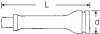 Przedłużka 1/2 IMPACT, 130 mm STAHLWILLE
