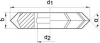 Wiertlo kret.krotk.DIN338HSS,typ N, chwyt cylindr.6,80mm GÜHRING