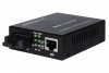 Konwerter światłowodowy Ethernet 10/100/1000 Mbps RJ45/2xSC SM 9/125  20km