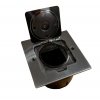 Box blatowo-podłogowy mini 2M IP44 - puszka blatowo-podłogowa do montażu gniazd standardu 45x45mm