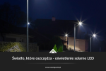 Światło, które oszczędza - oświetlenie solarne LED