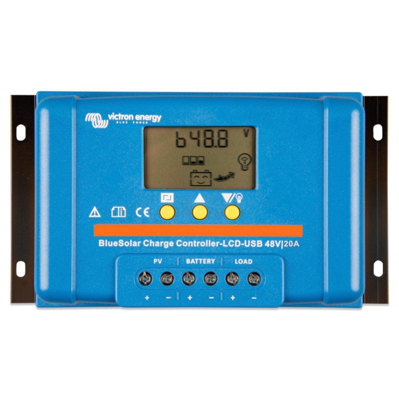 Regulator ładowania Victron Energy BlueSolar PWM-LCD&USB 48V-20A