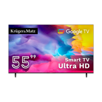 Telewizor Kruger&Matz 55 UHD Google TV 5.0 DVB-T2/T/C H.265 HEVC 