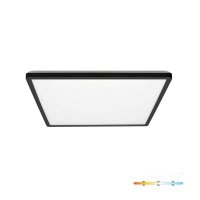 Plafon LED NIVERA SQUARE 24W 3CCT IP54 czarny Kobi Premium 