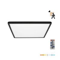 Plafon LED NIVERA SQUARE 24W 3CCT LX IP54 czarny Kobi Premium 