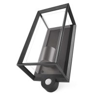 Lampa naścienna Garden MALVA, na żarówkę E27 max 15W, IP44, PIR 