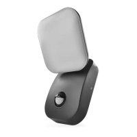 Lampa naścienna LED Garden NIKA, 20cm, ciepła biel, 12,8W, 900lm, IP44, PIR 