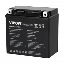 Akumulator VIPOW typu MC do motocykli 12V 14Ah