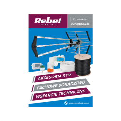 Plakat Rebel Electro - Akcesoria RTV