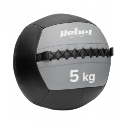 Piłka lekarska do ćwiczeń 5 kg REBEL ACTIVE