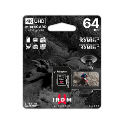 Karta pamięci microSD 64 GB UHS-I U3 Goodram z adapterem