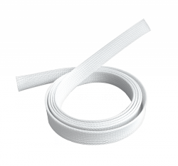 Peszel poliestrowy biały na kable A/V   1m/40mm