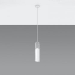 Lampa wisząca BORGIO 1 biały