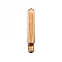 Żarówka LED V-TAC 2W edison retro E27 T30 bursztynowa 30x185mm VT-2162 1800K 65lm