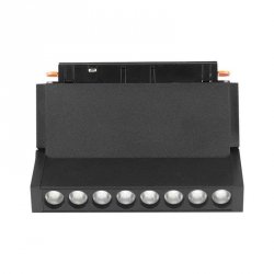 Oprawa Szynosystem SMART 48V V-TAC 10W LED CCT 30st SMART WiFi TRACKLIGHT Czarna VT-3610 2700K-6400K 900lm 3 Lata Gwarancji