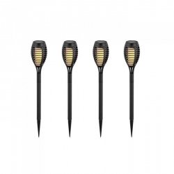 Lampa Solarna Zestaw 4szt V-TAC Wbijana 1W LED 50cm 6 godzin (Opak. 4szt) VT-724 2200K