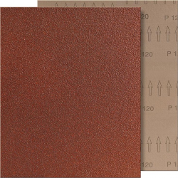 Plotno scierne, 230x280mm K60 brazowe VSM