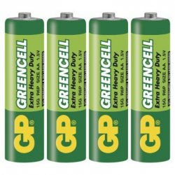 GP Bateria cynkowa GREENCELL AA (R6) 4SH