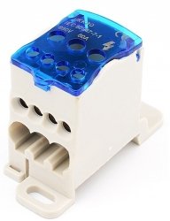 Blok rozdzielczy 160A 1P 2x2,5‑50/N E.4096/80 Pawbol